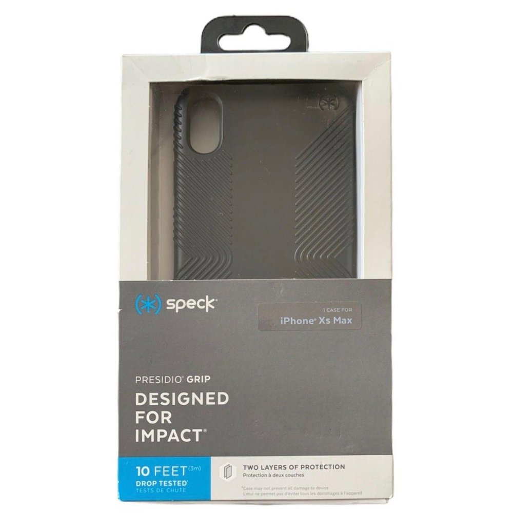 iPhone Xs Max Grip Case – Black